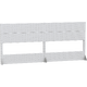Perforovaný panel s konzolemi 