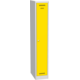 Metal locker BAS_31_A Žlutá dopravní - RAL 1023 Světle šedá - RAL 7035
