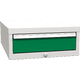 Under the worktop container with 1 drawer Dopravní zelená - RAL 6024 Světle šedá - RAL 7035