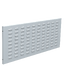 Perfopanel řady Perfo-plus pro plastové boxy (tl. plechu 1.5 mm) Světle šedá - RAL 7035 