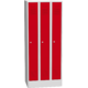 Metal locker SAS_23_A Ohnivě červená - RAL 3000 Světle šedá - RAL 7035