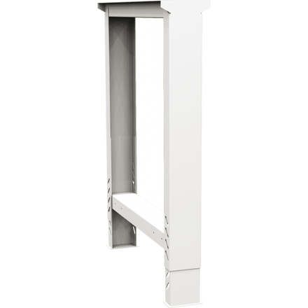 Height-adjustable leg
