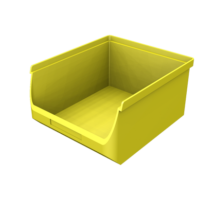 Plastový zásobník žlutý PB2B