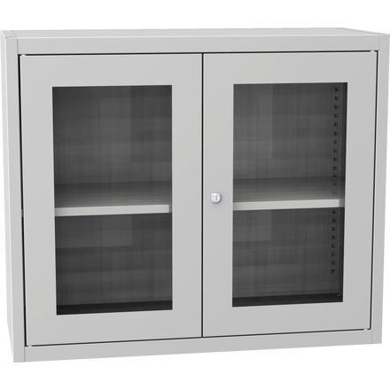 Universal-Stahlschrank mit Glastüren