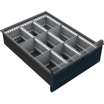 Pojízdný dílenský vozík na nářadí - 5 zásuvek Pojízdný dílenský vozík na nářadí - 5 zásuvek