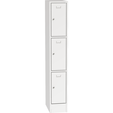 Steel Locker with Lockable Compartments