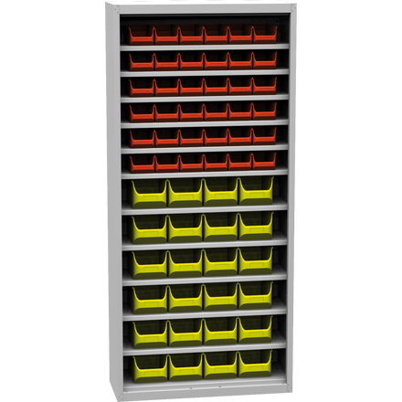 Armoire universelle avec boîtes de rangement en plastique