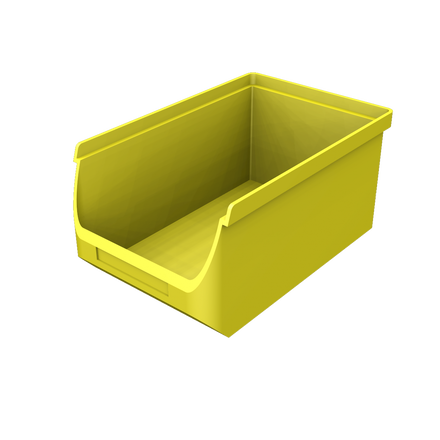 Plastový zásobník žlutý PB2