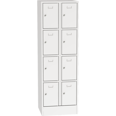 Steel Locker with Lockable Compartments