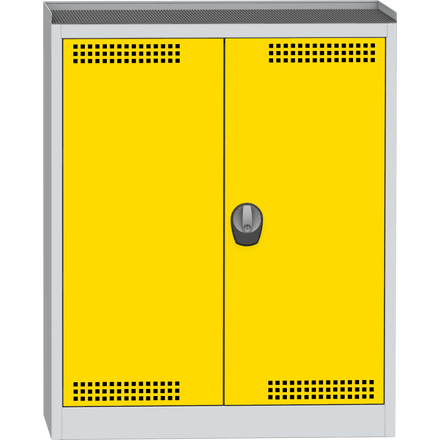 Niedriger Chemikalienschrank, zweiflügelig