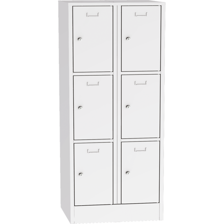 Steel Locker with Lockable Compartments