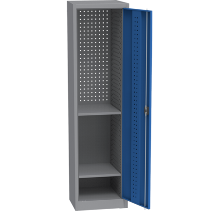 Universal Workshop Cabinet (505 mm) w/ DVB perforation, 2 shelves