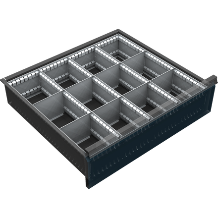 Zásuvkový kontejner DPS stoly - 3 zásuvky Zásuvkový kontejner DPS stoly - 3 zásuvky