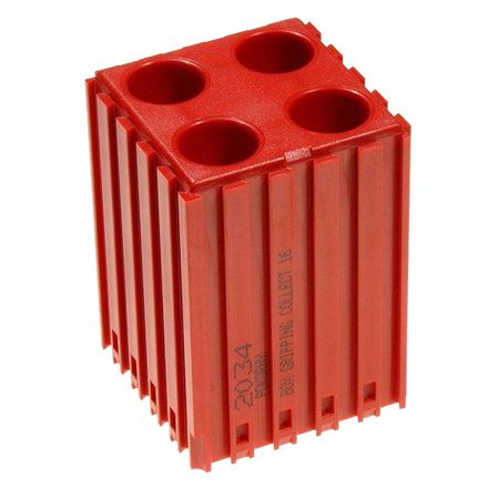 Kunststoffbox zur Aufbewahrung von Bohrern