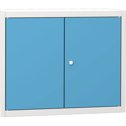 Double-door central cabinet for DPJ workbenches – 2 doors, 1 shelf
