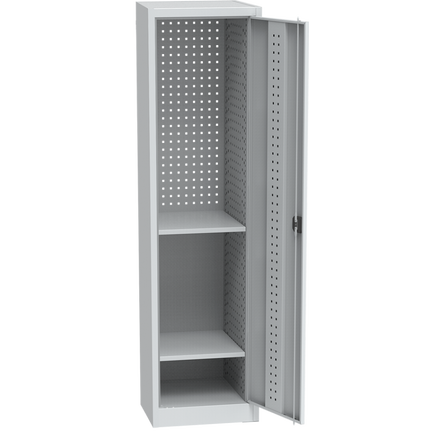Universal Workshop Cabinet (505 mm) w/ DVB perforation, 2 shelves