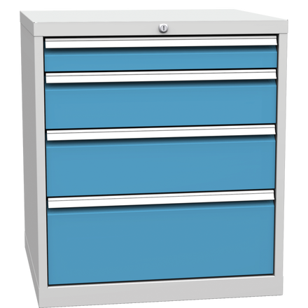 Schublade-Container mit 4 Schubladen