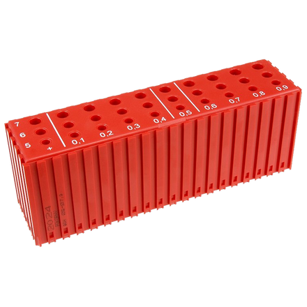 Plastový box pro ukládání vrtáků D5-D7,9