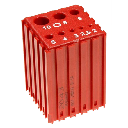Plastový box pro ukládání šestihranných Imbus klíčů 2-10mm - 7000845