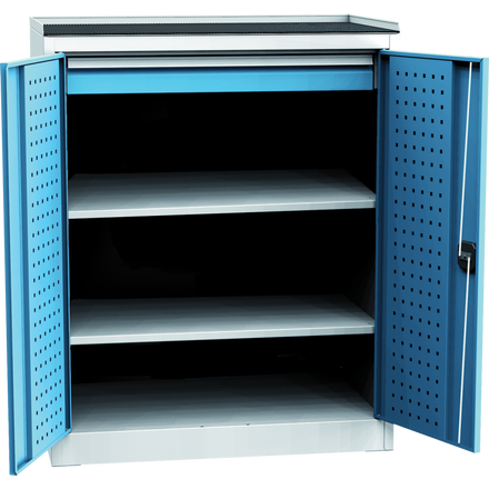 Universeller Werkstattschrank (Variante B – mit Fachböden)