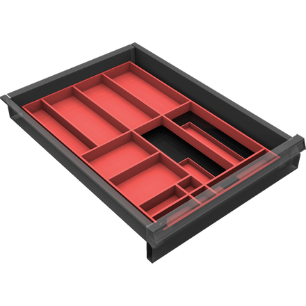 Kunststoff-Inneneinteilung für Schublade