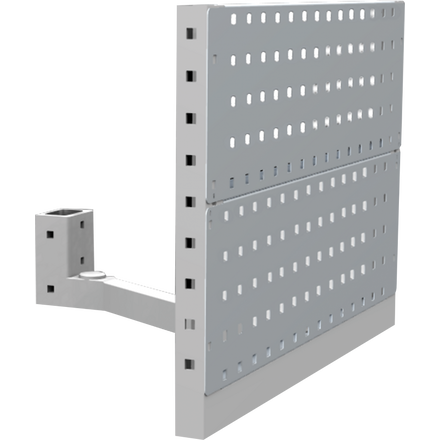 Monitorhalter für MTS-Arbeitstische – höhenverstellbar