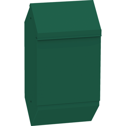 Hundekotbehälter – Rahmenmontage