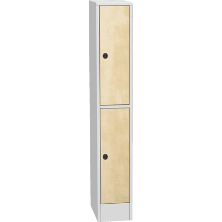 Stahlspind mit Laminattür