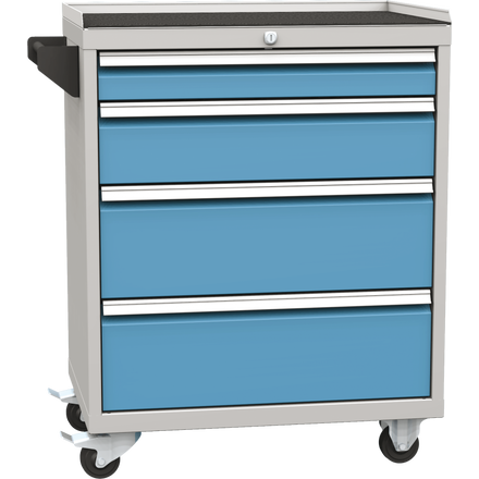 High-quality workshop tool trolley DPV series