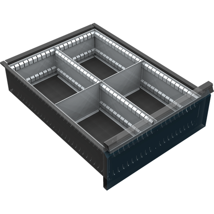 Pojízdný dílenský vozík na nářadí - 5 zásuvek Pojízdný dílenský vozík na nářadí - 5 zásuvek
