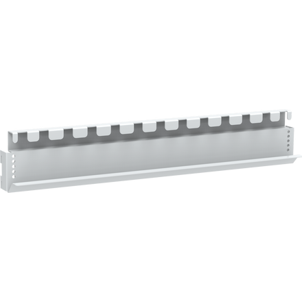 Steel suspension rack for plastic storage bins - 1500 mm LDS workbenches