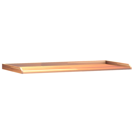Beech board 25 mm elevated edge