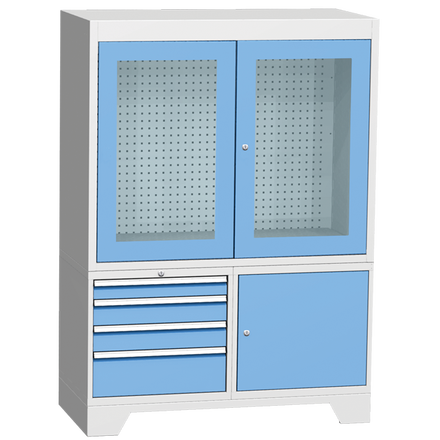 Schränke für Kontrollarbeitsplätze