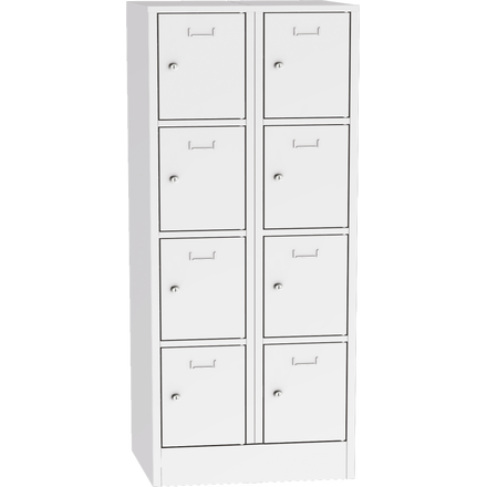 Steel Locker with Lockable Compartments