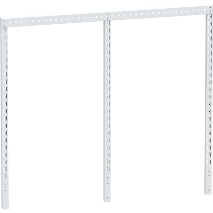 Table top wall rack extension frame for 1500 mm LDS tables - 1300 mm