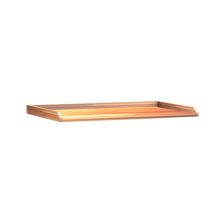 Beech board 40 mm elevated edge
