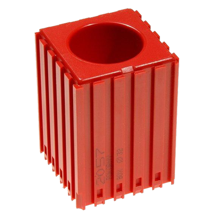 Plastové lůžko CNC s válcovou stopkou 32 mm