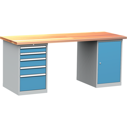 Assembled Workshop Workbench - DPS_205