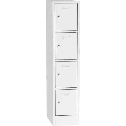 Steel Locker with Lockable Compartments