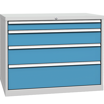 Schublade-Container mit 4 Schubladen