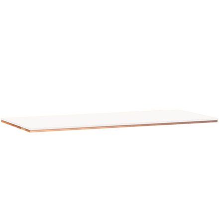 Buche-Leimholzplatte 25 mm mit 15 mm PP-Platte