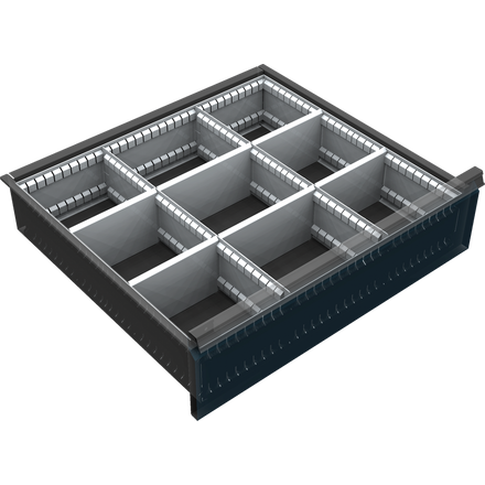 Zásuvkový kontejner DPS stoly - 3 zásuvky Zásuvkový kontejner DPS stoly - 3 zásuvky