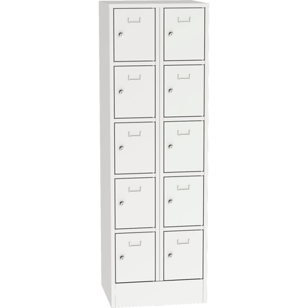 Steel Locker with Lockable Compartments