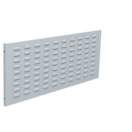 Lochwand der Serie Perfo-plus für Kunststoffboxen (Blechstärke 1 mm)