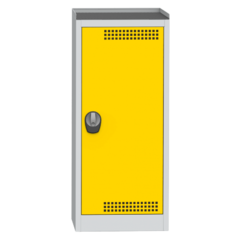 Cupboard for the storage of chemicals