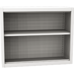 Open central container with 1 shelf (welded assemblies)