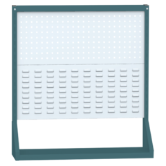 Einseitige stationäre Lochwand