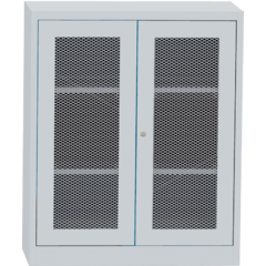 Universalschrank mit Drahtgitter-Flügeltüren