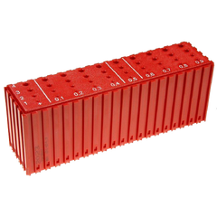 Plastový box pro ukládání vrtáků