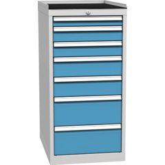 Workshop drawer cabinet for tools – 7 drawers